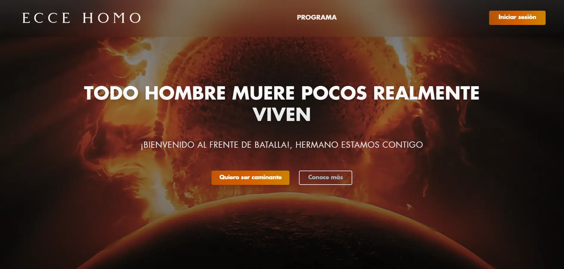 Aplicación Web de Ecce Homo